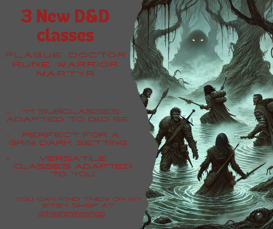 Plague Doctor - Rune Warrior - Martyr - Class PDF